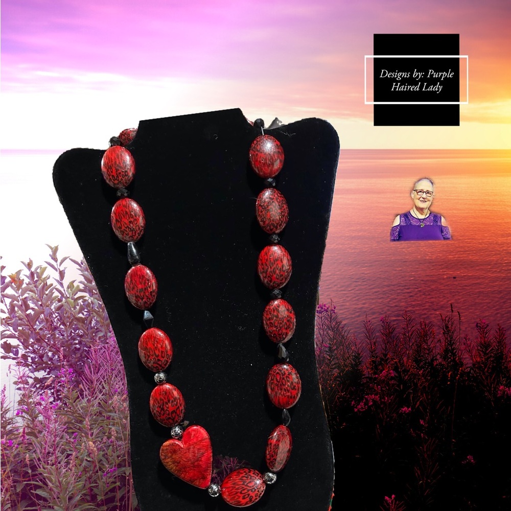 Bold Beaded Jewelry by Purple Haired Lady